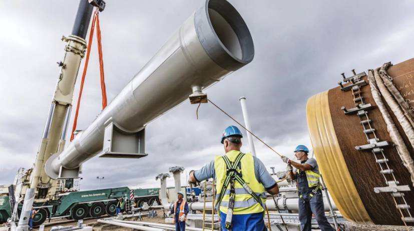 "Газпром" ожидает ввода в эксплуатацию газопровода "Северный поток 2" в 2021 году