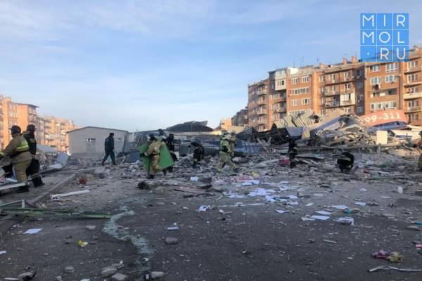 Во Владикавказе взорвалось двухэтажное здание