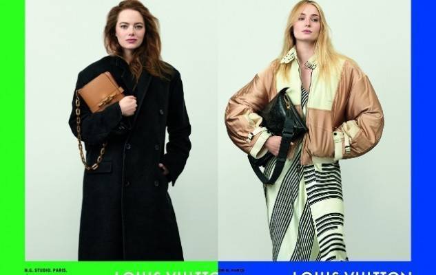 Эмма Стоун, Софи Тернер и другие звезды в рекламной кампании Louis Vuitton (ФОТО)