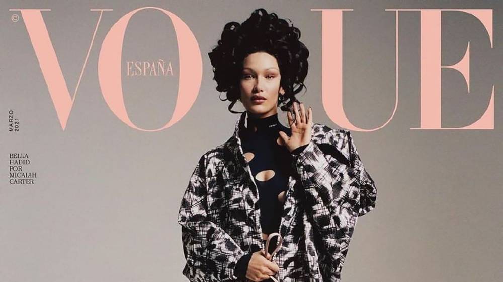 Белла Хадид снялась для испанского Vogue: изысканный образ