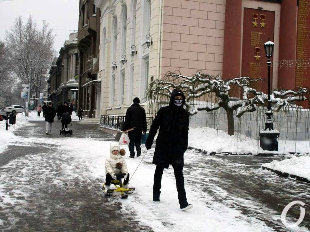 Погода в Одессе 13 февраля: морозно и скользко