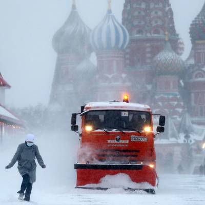 Центральные улицы Москвы могут быть перекрыты для ускорения уборки снега