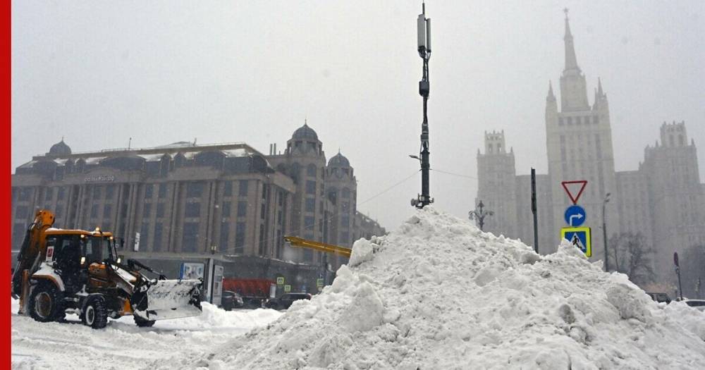 Снегопад принес в Москву 85% месячной нормы осадков
