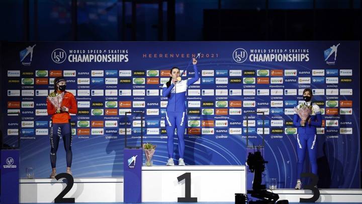 Российские конькобежцы завоевали на чемпионате мира 11 медалей