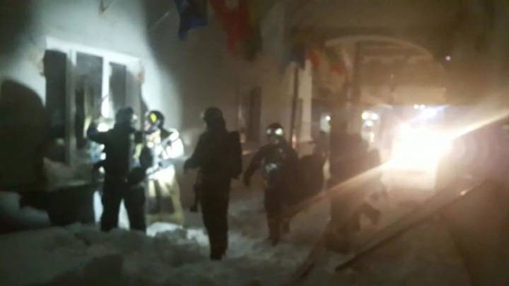 Пожар в хостеле в центре Москвы потушен