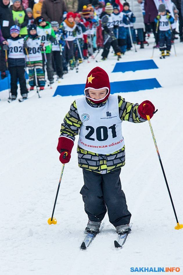 Воспитанники южно-сахалинских детских садов определили лучших в лыжных гонках