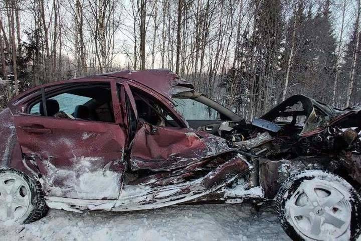 В ГИБДД назвали причину аварии, в которой трагически погиб водитель легковушки