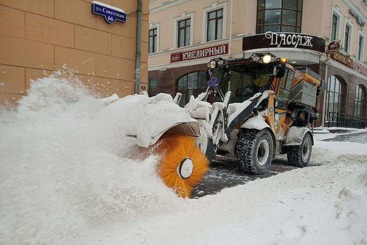 В Туле из-за снегопадов увеличилось количество ДТП