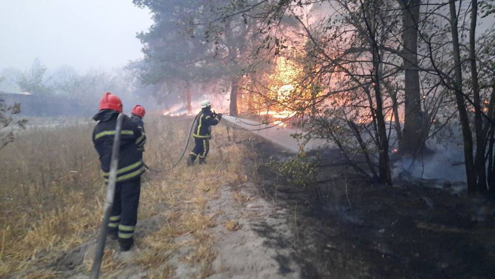 Пожары в Луганской области: руководителю ГСЧС и 5 инспекторам сообщили о подозрении