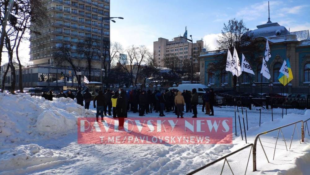 В Киеве митинговали против закона о пьяных за рулем