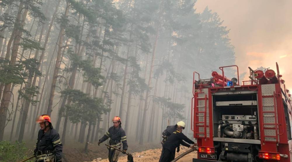 Пожары в Луганской области: объявлены новые подозрения