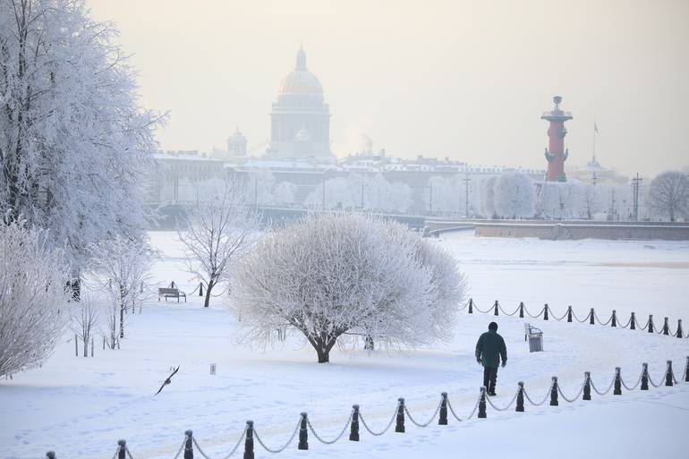 Петербуржцев в среду ждут сильные морозы