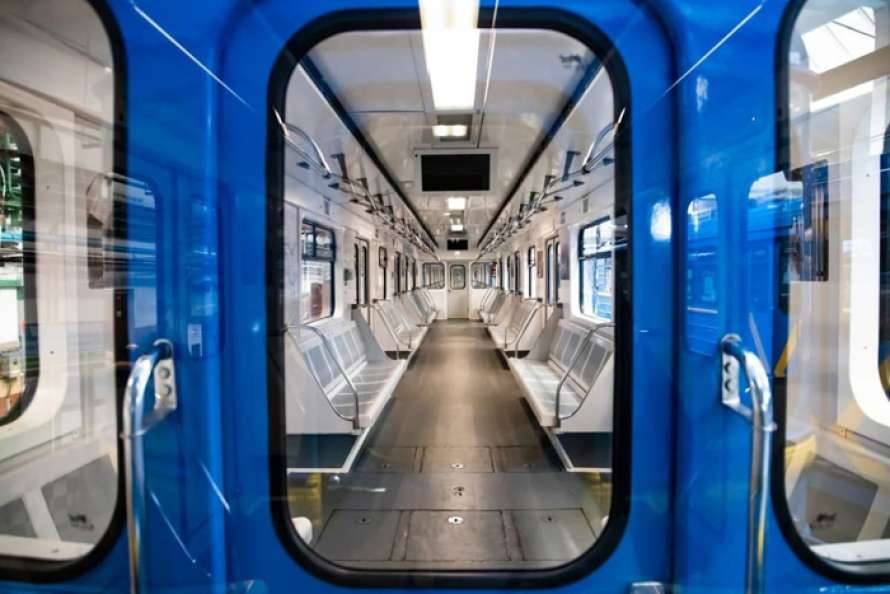 В метро Киева запустили новый поезд