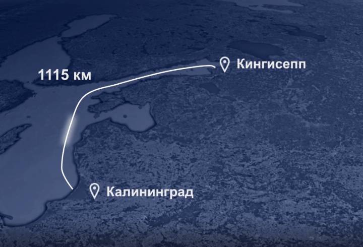 Завершено строительство подводной линии связи, объединившей Ленобласть и Калининград