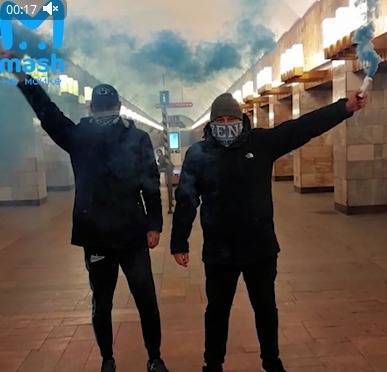 В Петербурге задержали мужчин, подозреваемый в поджоге файера в метро
