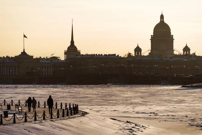 В центре Петербурга зафиксирована самая низкая за 5 лет температура - минус 24,5 градуса
