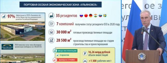Морозов в инвестпослании рассказал, кто принесет в Ульяновскую область миллиарды