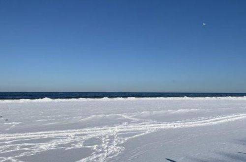 Балтийское море впервые за много лет замерзло. ВИДЕО