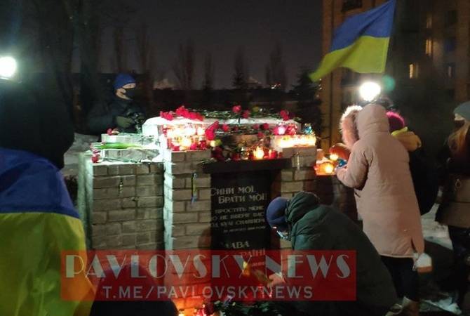 В Киеве почти память Небесной Сотни шествием и панихидой