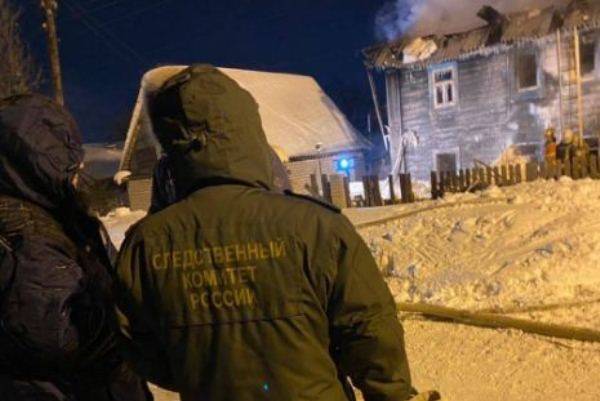 Трое детей погибли при пожаре в Кирове