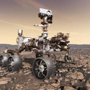 Марсоход NASA совершил успешную посадку на Марс. Фото