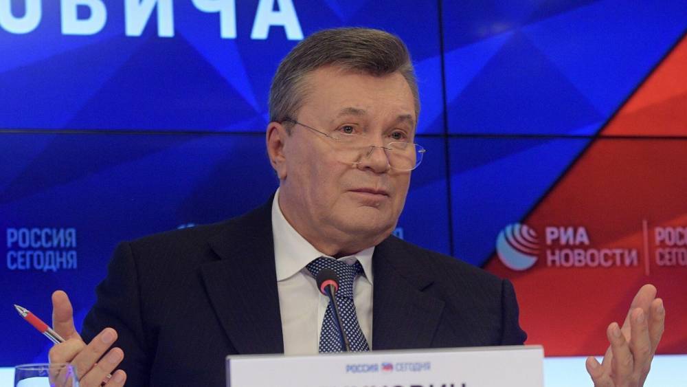 Янукович назвал виновных в ситуации с Крымом и Донбассом