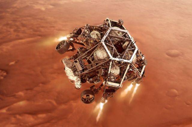 В Кремле назвали посадку аппарата США на Марсе достоянием человечества