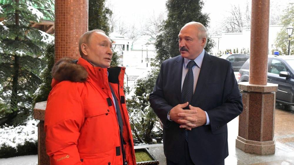 Кремль сообщил о времени и месте встречи Путина и Лукашенко
