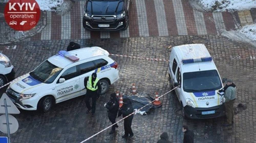 В центре Киева водитель одним ударом убил пешехода
