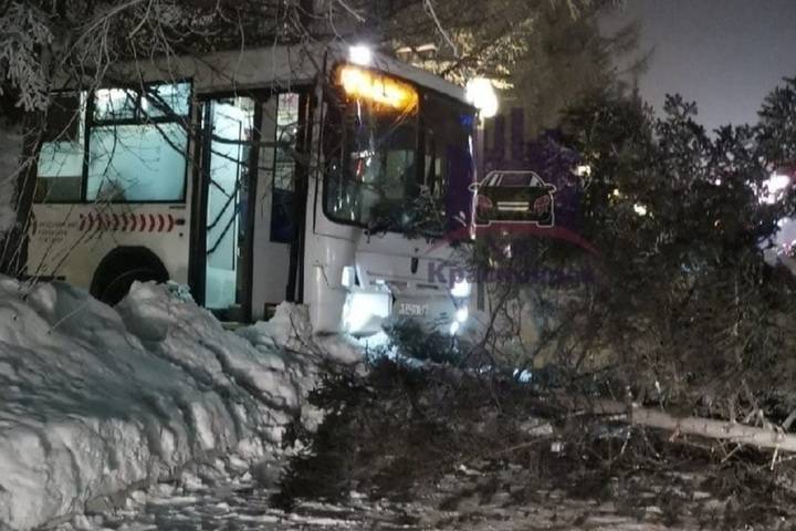 В Красноярске стало плохо водителю автобуса с пассажирами
