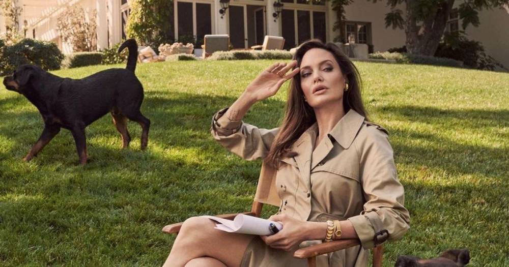 Анджелина Джоли показала свой роскошный дом изданию Vogue