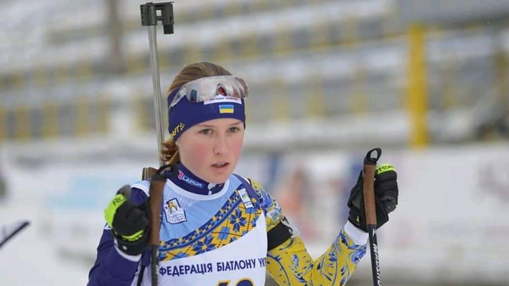 Меркушина победила в индивидуальной гонке на чемпионате Украины среди юниоров