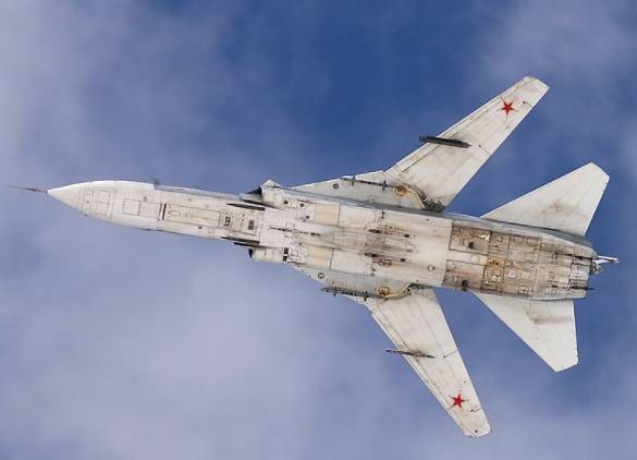 Российские Су-24 нарисовали в небе «круги ада» и нанесли удар по боевикам в Сирии