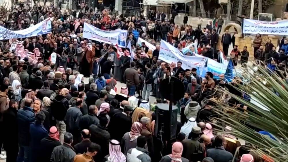 Жители Сирии выступили против блокады Хасаки курдскими боевиками
