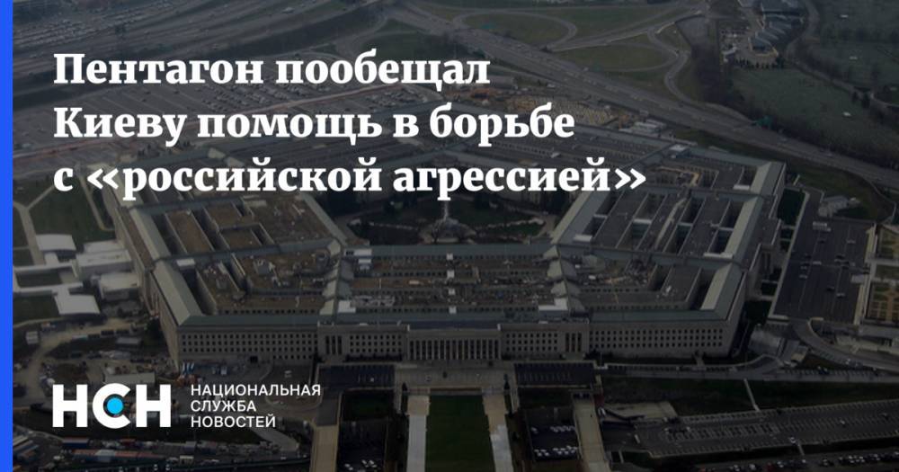 Пентагон пообещал Киеву помощь в борьбе с «российской агрессией»