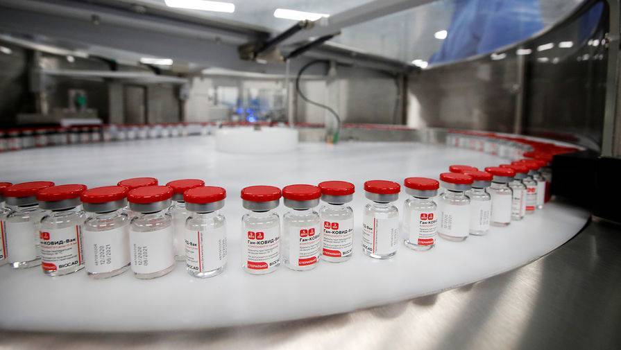 В России произвели 10 млн доз вакцины «Спутник V» и около 80 тыс. доз «Эпиваккороны»