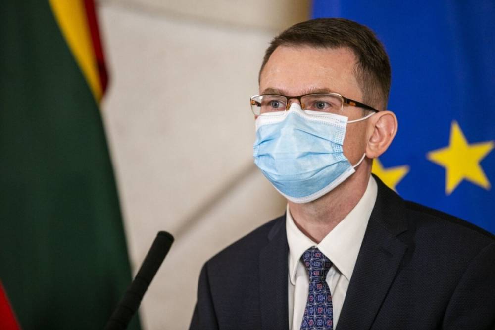 Министр здравоохранения Литвы ушел на самоизоляцию