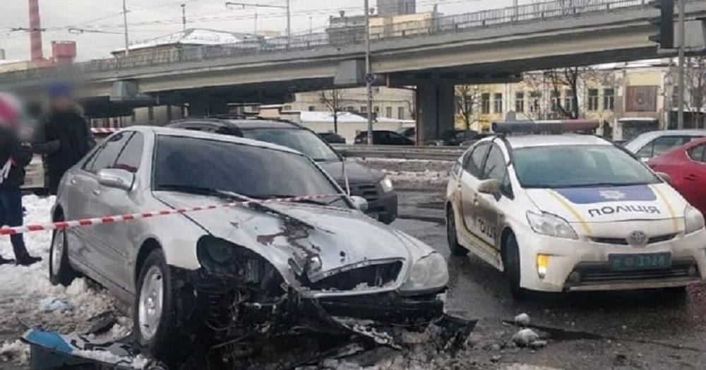 В Киеве задержали водителя, который наехал на двух пешеходов во время погони (фото)