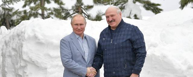 Владимир Путин и Александр Лукашенко начали переговоры в Сочи