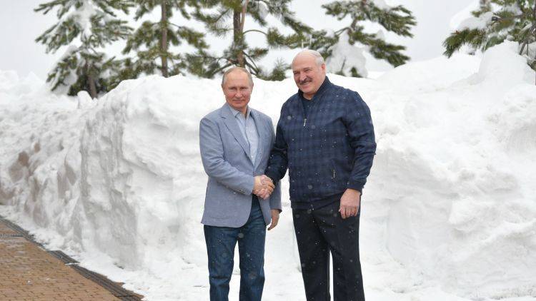 Торговля, вакцина, транспорт: о чем говорили Путин и Лукашенко в Сочи