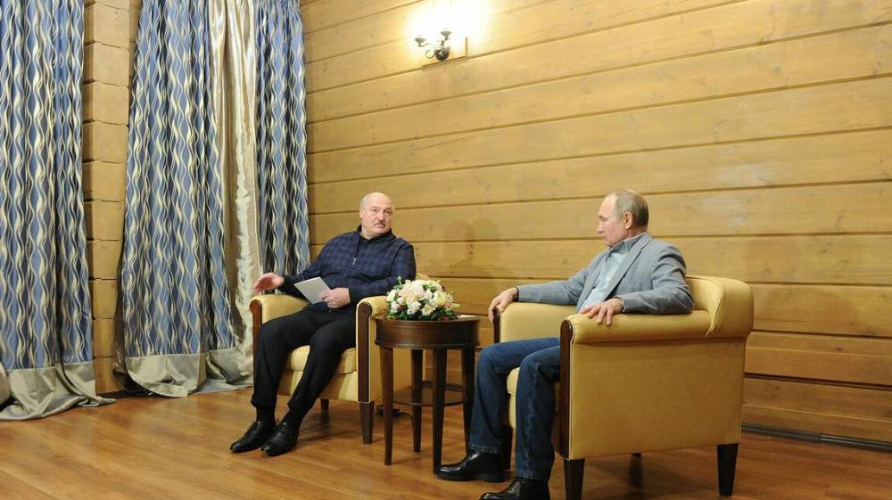 Переговоры Президентов Беларуси и России в Сочи