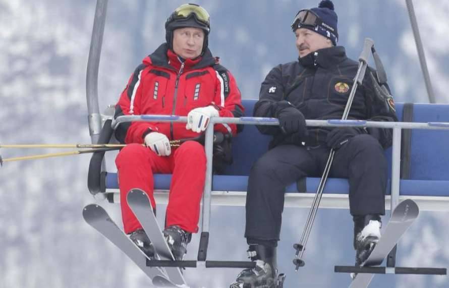 Путин обул Лукашенко в лыжи
