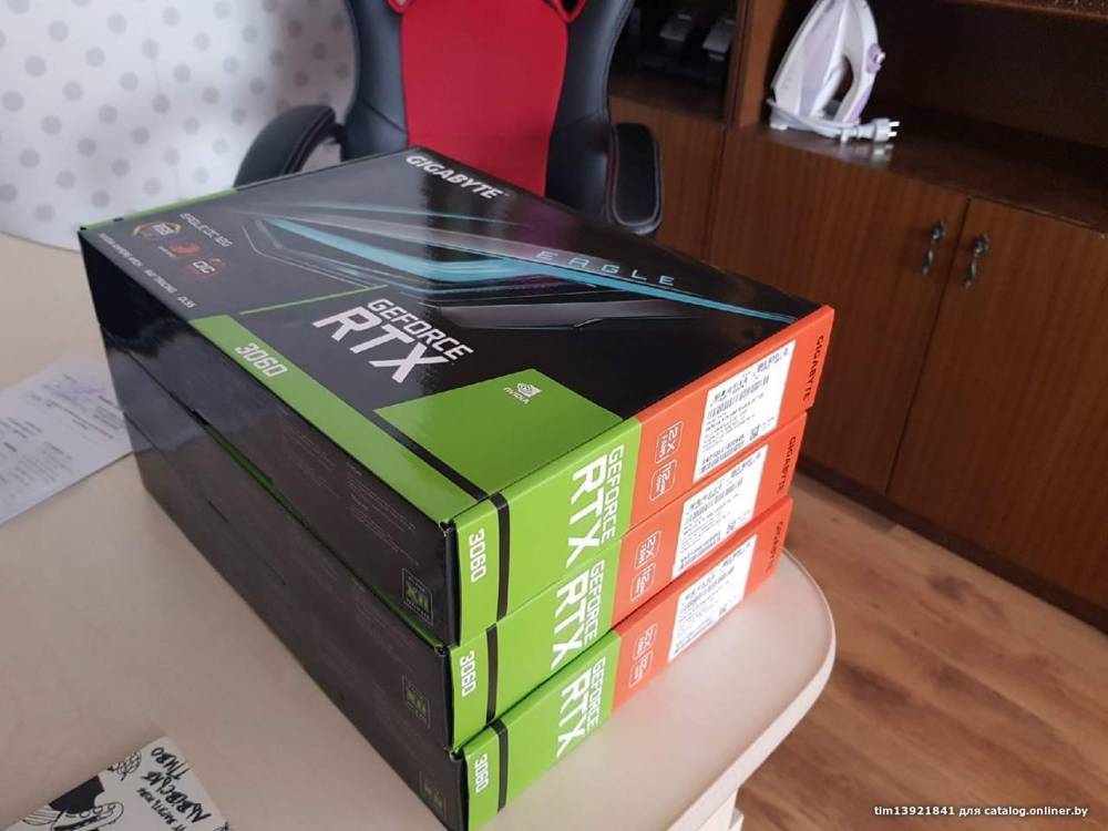 Видеокарта NVIDIA GeForce RTX 3060 ещё до официального анонса уже продаётся на вторичном рынке по цене $1080