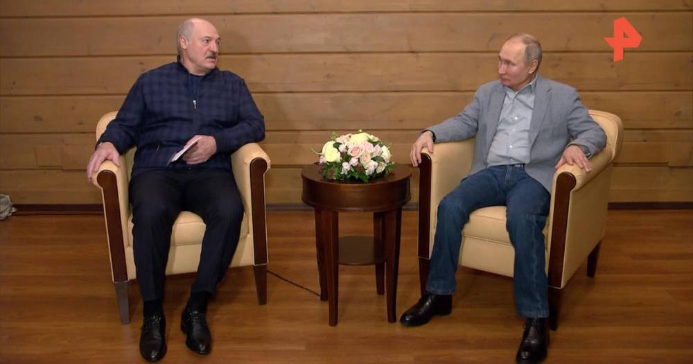 Завершилась продолжавшаяся более 6 часов встреча Путина и Лукашенко