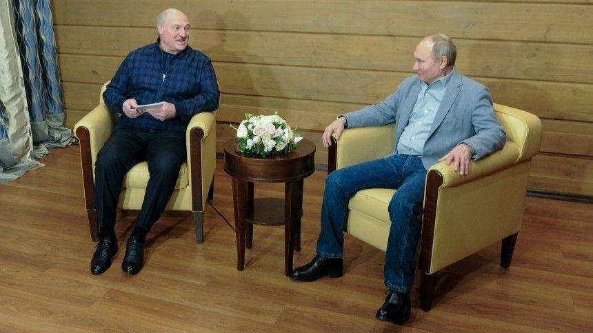 Видео: встреча Путина и Лукашенко в Сочи длилась более шести часов