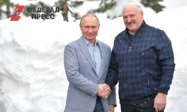 Путин и Лукашенко покатались на лыжах и снегоходах в Сочи