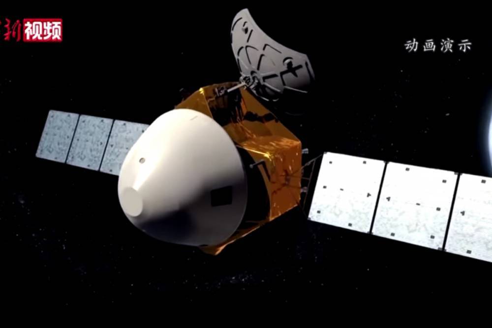 Китайский зонд Тяньвэнь-1 успешно достиг орбиты ожидания Марса
