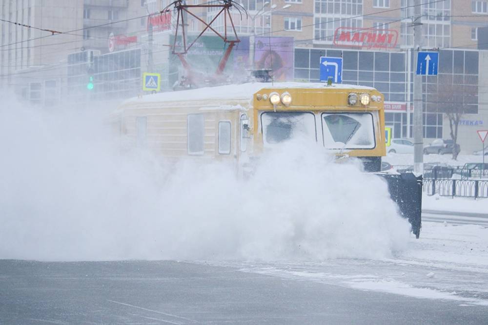 В Магнитогорске во время бурана поступило 67 жалоб на отключение электричества.
