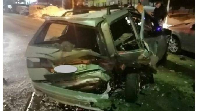В Курской области пьяный водитель стал виновником ДТП с шестью машинами