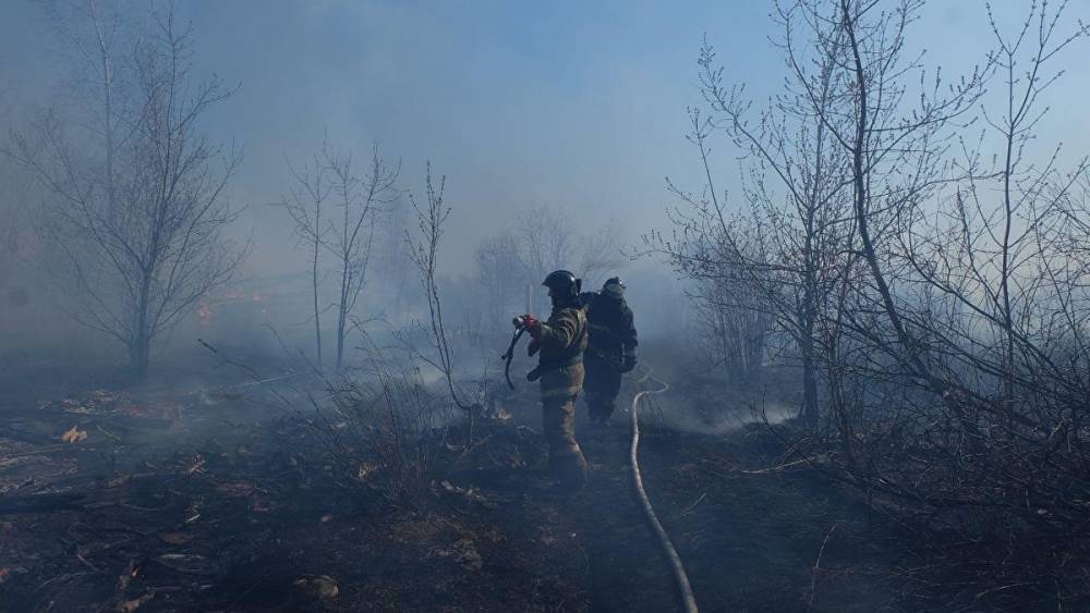 В тюменской деревне в пожаре в частном доме погиб человек